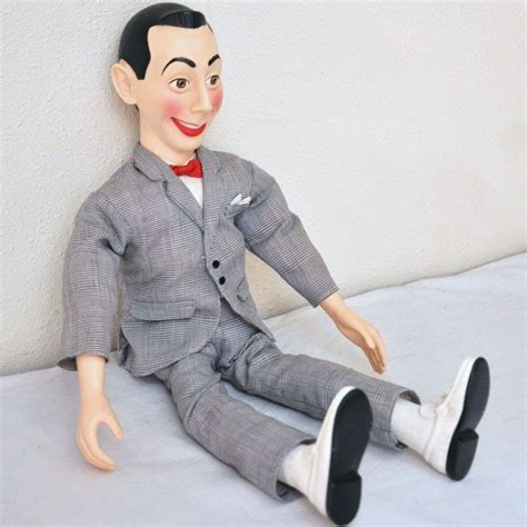 original pee wee herman doll|Pee-wee Herman collectibles.